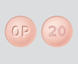 Oxycontin pill image