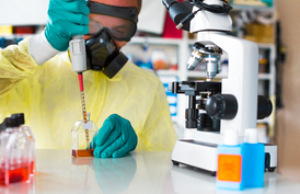 Ebola virus drug research