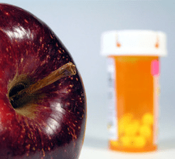 Apple and weight loss medication