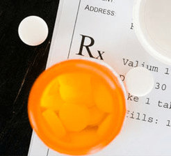 Valium prescription medication