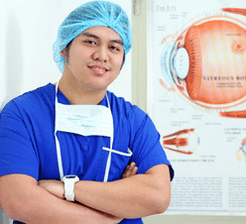 Eye care and ophthalmologist