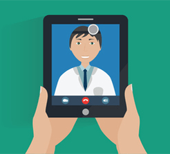 Telemedicine concept