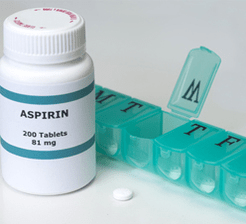 Aspirin daily regimen