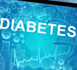 Diabetes research concept