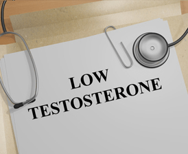 Low testosterone concept