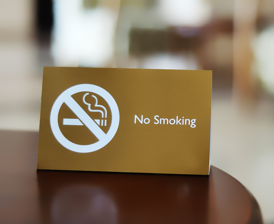Indoor smoking ban